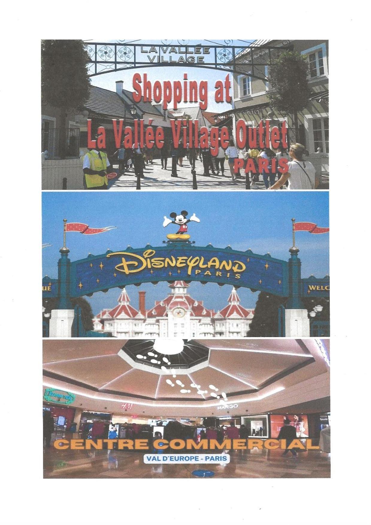 Disney 3 Mn, 14 People , 4 Bedrooms, 2 Parkings Prives Chessy  Eksteriør bilde